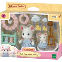 Sylvanian Families Le bain des frères Souris Marshmallow