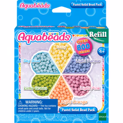 Aquabeads La recharge pastel, 1 pièce(s), 4 an(s), Garçon/Fille, Enfant, Plastique, Multicolore