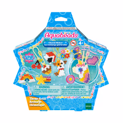 Aquabeads La recharge porte-clés, 4 an(s), Polyvinyl chloride (PVC), Multicolore, 1 pièce(s)