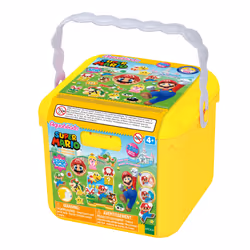 Aquabeads La box Super Mario, 4 an(s), Polyvinyl chloride (PVC), Multicolore, 1 pièce(s)