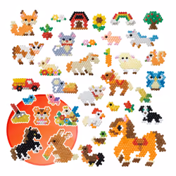 Aquabeads La box une journée à la ferme - édition prestige, 4 an(s), Garçon/Fille, Enfant, Plastique, Multicolore, 01/03/2022