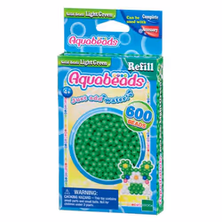Aquabeads La recharge perles vert clair, Ensemble de perles pour enfants, 4 an(s), Polyvinyl chloride (PVC), Multicolore, 1 p ...