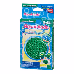Aquabeads La recharge perles vertes, Ensemble de perles pour enfants, 4 an(s), Polyvinyl chloride (PVC), Multicolore, 1 pièce ...