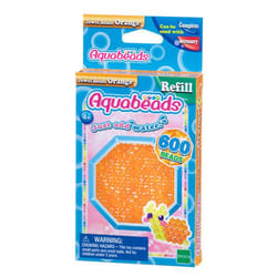 Aquabeads La recharge perles orange à facettes