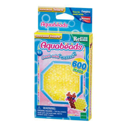 Aquabeads La recharge perles à facettes jaune