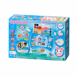 Aquabeads L'atelier d'initiation, Kit de loisirs créatifs pour enfants, 4 an(s), Plastique, Multicolore, 1 pièce(s)