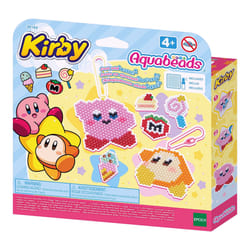 Aquabeads Kit d'Activité Créative Porte-Clés Kirby - Loisir Artisanal pour Enfants avec Perles à Eau