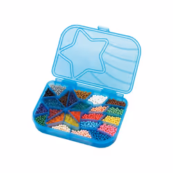 Aquabeads La méga recharge 2400 perles, 1 pièce(s), 4 an(s), Garçon/Fille, Enfant, Polyvinyl chloride (PVC), Multicolore