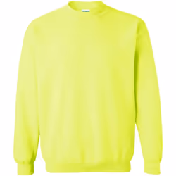 Gildan - Sweat - Unisexe (Jaune fluo)