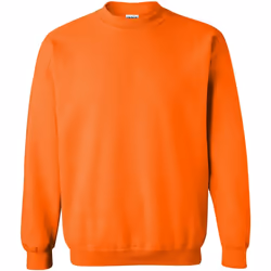 Gildan - Sweat - Unisexe (Orange fluo)