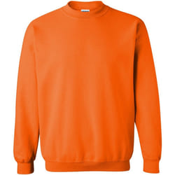 Gildan - Sweat - Unisexe (Orange fluo)
