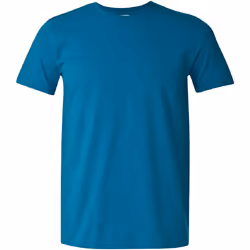Gildan - T-shirt manches courtes - Homme (Bleu saphir chiné)