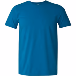 Gildan - T-shirt manches courtes - Homme (Bleu saphir chiné)