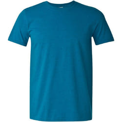 Gildan - T-shirt manches courtes - Homme (Bleu saphir chiné)
