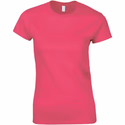 Gildan - T-shirt à manches courtes - Femmes (Fuchsia foncé)