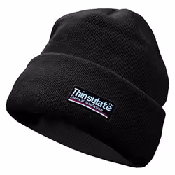 Yoko - Bonnet thermique 3M Thinsulate haute visibilité - Adulte unisexe (Noir)