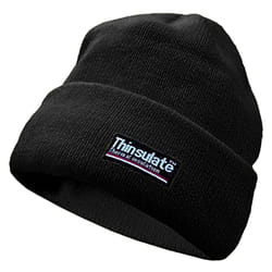 Yoko - Bonnet thermique 3M Thinsulate haute visibilité - Adulte unisexe (Noir)