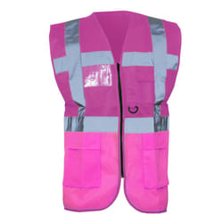 Yoko - Gilet de sécurité - Unisexe (Rose)