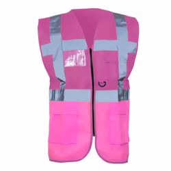 Yoko - Gilet de sécurité - Unisexe (Rose)