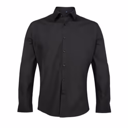 Premier - Chemise de travail à manches longues - Homme (Noir)