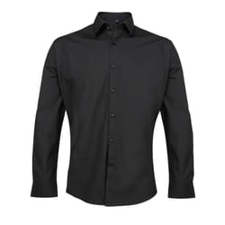 Premier - Chemise de travail à manches longues - Homme (Noir)