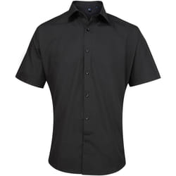 Premier - Chemise de travail à manches courtes - Homme (Noir)