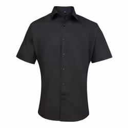 Premier - Chemise de travail à manches courtes - Homme (Noir)