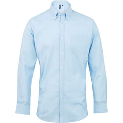 Premier - Chemise de travail à manches longues - Homme (Bleu clair)