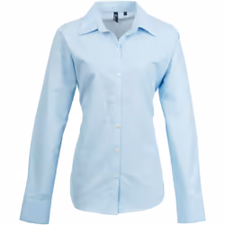 Premier - Chemisier à manches longues - Femme (Bleu clair)