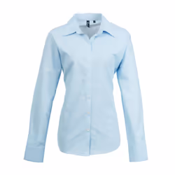 Premier - Chemisier à manches longues - Femme (Bleu clair)