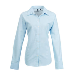 Premier - Chemisier à manches longues - Femme (Bleu clair)