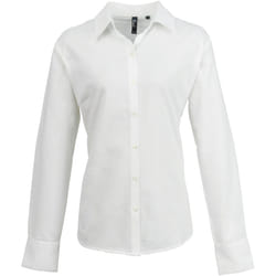 Premier - Chemisier à manches longues - Femme (Blanc)