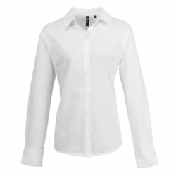 Premier - Chemisier à manches longues - Femme (Blanc)
