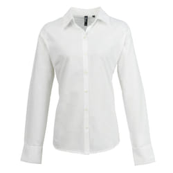 Premier - Chemisier à manches longues - Femme (Blanc)