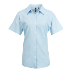 Premier - Chemisier à manches courtes - Femme (Bleu clair)