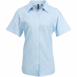 Premier - Chemisier à manches courtes - Femme (Bleu clair)