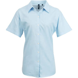 Premier - Chemisier à manches courtes - Femme (Bleu clair)