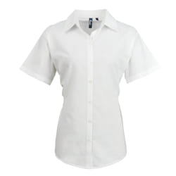 Premier - Chemisier à manches courtes - Femme (Blanc)
