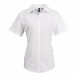 Premier - Chemisier à manches courtes - Femme (Blanc)