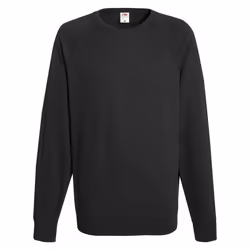 Fruit Of The Loom - Sweatshirt léger - Homme (Noir)
