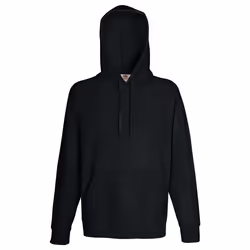 Fruit Of The Loom - Sweatshirt à capuche léger - Homme (Noir)