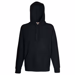 Fruit Of The Loom - Sweatshirt à capuche léger - Homme (Noir)