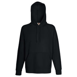 Fruit Of The Loom - Sweatshirt à capuche léger - Homme (Noir)
