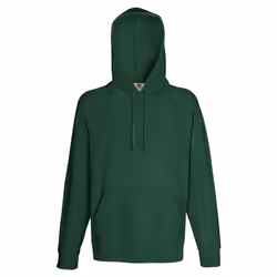 Fruit Of The Loom - Sweatshirt à capuche léger - Homme (Vert bouteille)
