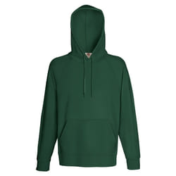 Fruit Of The Loom - Sweatshirt à capuche léger - Homme (Vert bouteille)