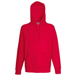 Fruit Of The Loom - Sweatshirt à capuche léger - Homme (Rouge)