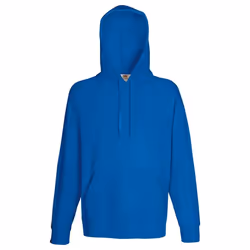 Fruit Of The Loom - Sweatshirt à capuche léger - Homme (Bleu roi)