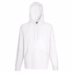 Fruit Of The Loom - Sweatshirt à capuche léger - Homme (Blanc)