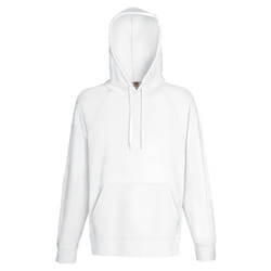 Fruit Of The Loom - Sweatshirt à capuche léger - Homme (Blanc)