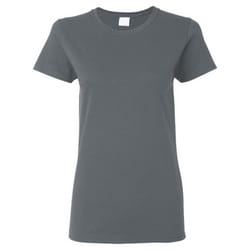 Gildan - T-shirt à manches courtes coupe féminine - Femme (Gris foncé)